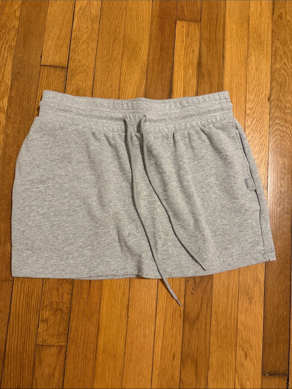 Savage X Fenty Light Gray Cozy Drawstring Skirt